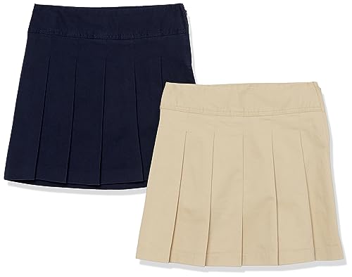 The Children'S Place 3011218 Girls Pleated Skort,Sandy/Tidal 2 Pack,6 cover