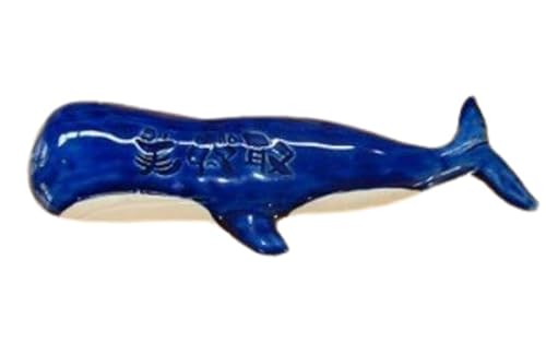 くじら型のオリジナル表札 1枚[hok113]