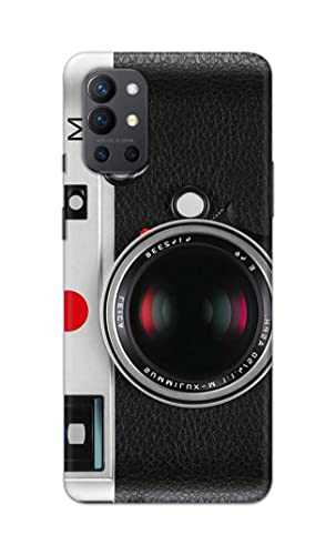 Image of Printed Hard Back Cover Case for OnePlus 9R 5G Back Cover (Vintage Camera) -702