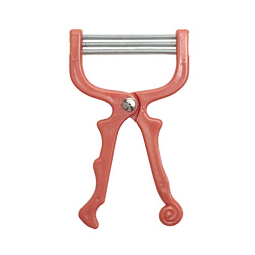 HEALLILY 5 Pcs Primavera Removedor de Pôlos Faciais Aço Inoxidável Lábio Superior Queixo Bochechas P