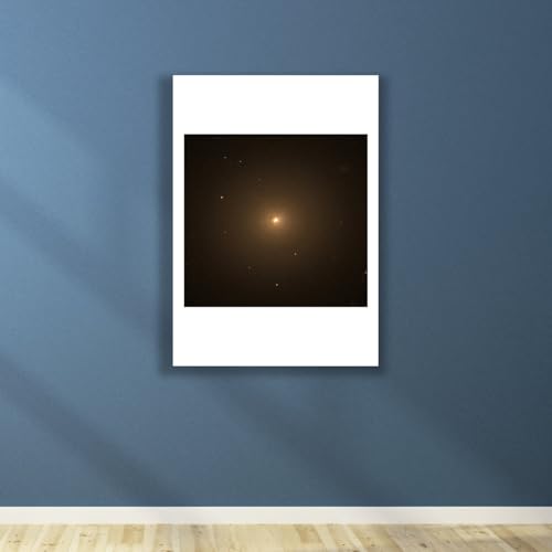 Impression d'art NGC 404 Hubble Medium avec finition mate premium