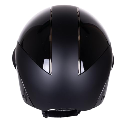 Casco de equitación para evitar deslumbramientos QHP Miami con visera ancha negra 4