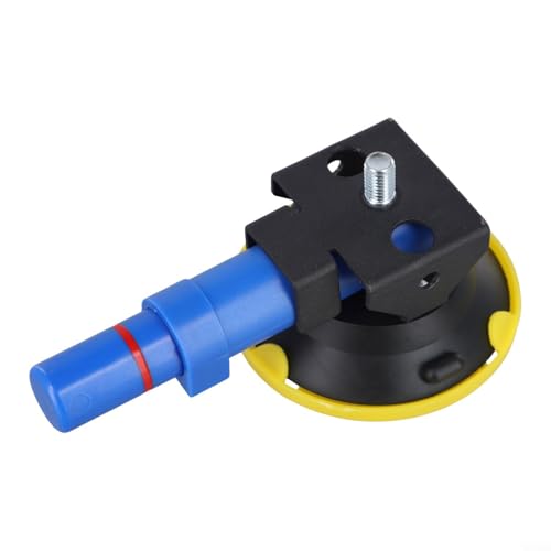Drivstraw Copa de vacío cóncava de 3 pulgadas resistente bomba de mano ventosa con rosca M6/M8 para reparación de extractor de abolladuras de coche, herramienta de elevación de vidrio de carrocería