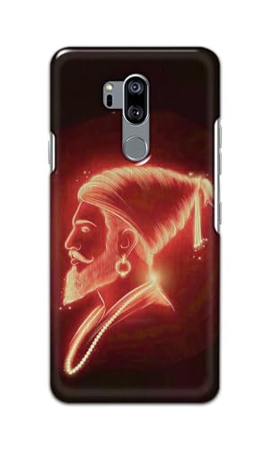 Image of PRINTFIDAA Printed Hard Back Cover Case for LG G7 ThinQ | LG G7 Plus Back Cover (Chatrapati Shivaji Maharaj) -112