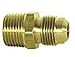 Imperial 90244 45 Degree Flare Tube Male Connector, 1/4" X 1/4"per Package Of 10