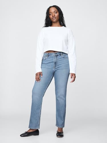 Image of Gap Women's High Rise 90s Slim Straight Denim Jeans
