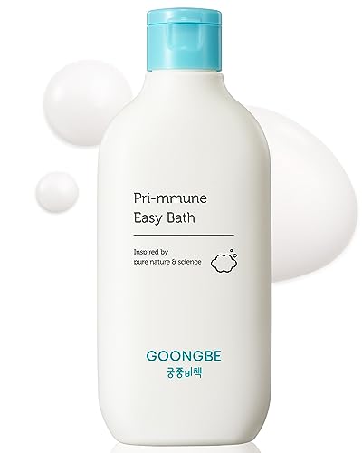 Image of GOONGBE Pri-mmune Easy Bath - Korean Baby Body Wash - Hypoallergenic Mild Bubble Bath Time for Newborns Babies - Moisturizes & Soothes - Weakly Acidic, 6.75 fl.oz.