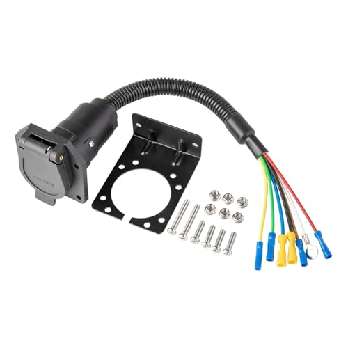 Adaptateur 7 broches voiture premium en matériaux durables