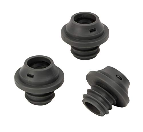 Foto von Le Creuset, Weinpumpen-Set inkl. 3 Verschlüssen, Weinkonservierung, Metall, Zamak, WA 137, 59014013001625