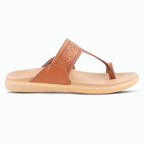 Image of Medifeet Women's Orthopedic Toe-Ring Sandals | Soft Cushioned Slip-On Comfort Slippers | Anti-Skid, Arch Support
