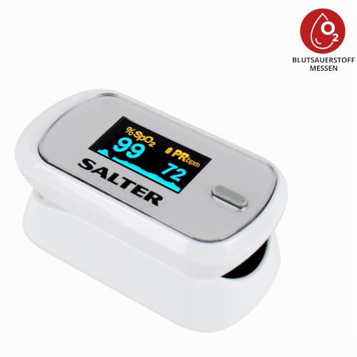Salter PX-100-EU OxyWatch, fingeroximeter sauerstoff, Pulsoximeter, medizinischer oximeter...