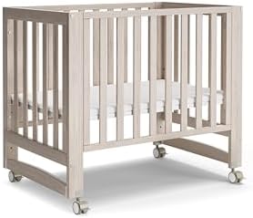 MAMAZING EvoNest 6-in-1 Convertible Baby Mini Crib with Wheels | ...