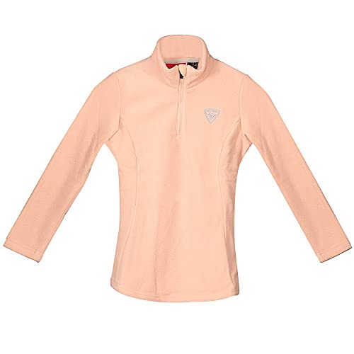 Polar Rossignol Girl 1/2 Zip Fleece pull chaud fille rose pour le ski