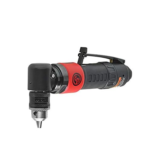 Chicago Pneumatic CP879C Angled Composite Reversible Air Drill, 3/8-Inch Chuck