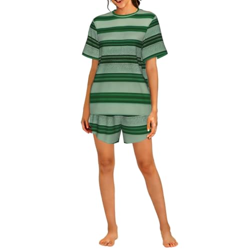 Pyjama à manches courtes respirant pour vos soirées cocooning et nuits d'été douces
