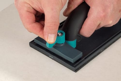 wolfcraft Handschleifer und Schleifgitter Set