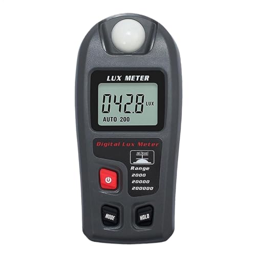 Light Meter, Digital Camera Flashlight Meter, Handheld Par Flashlight Measure, Battery Powered, Multiple Light Modes, 14.5x6.8cm/5.71x2.68 inches, For Photography