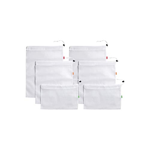 Materiale : Tessuto Borsa riutilizzabile per l\'acquisto all\'ingrosso x 6