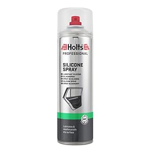 Holts Professional Silicone Spray Lubricant, Lubricates and Protects Rubber, Plastic, Metal and Wood, Waterproofs…