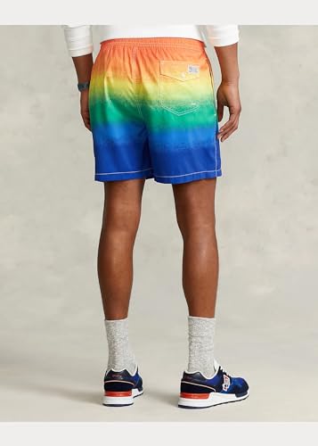 Polo Ralph Lauren Men's Stretch Poly Traveler 6" Swim Trunks4