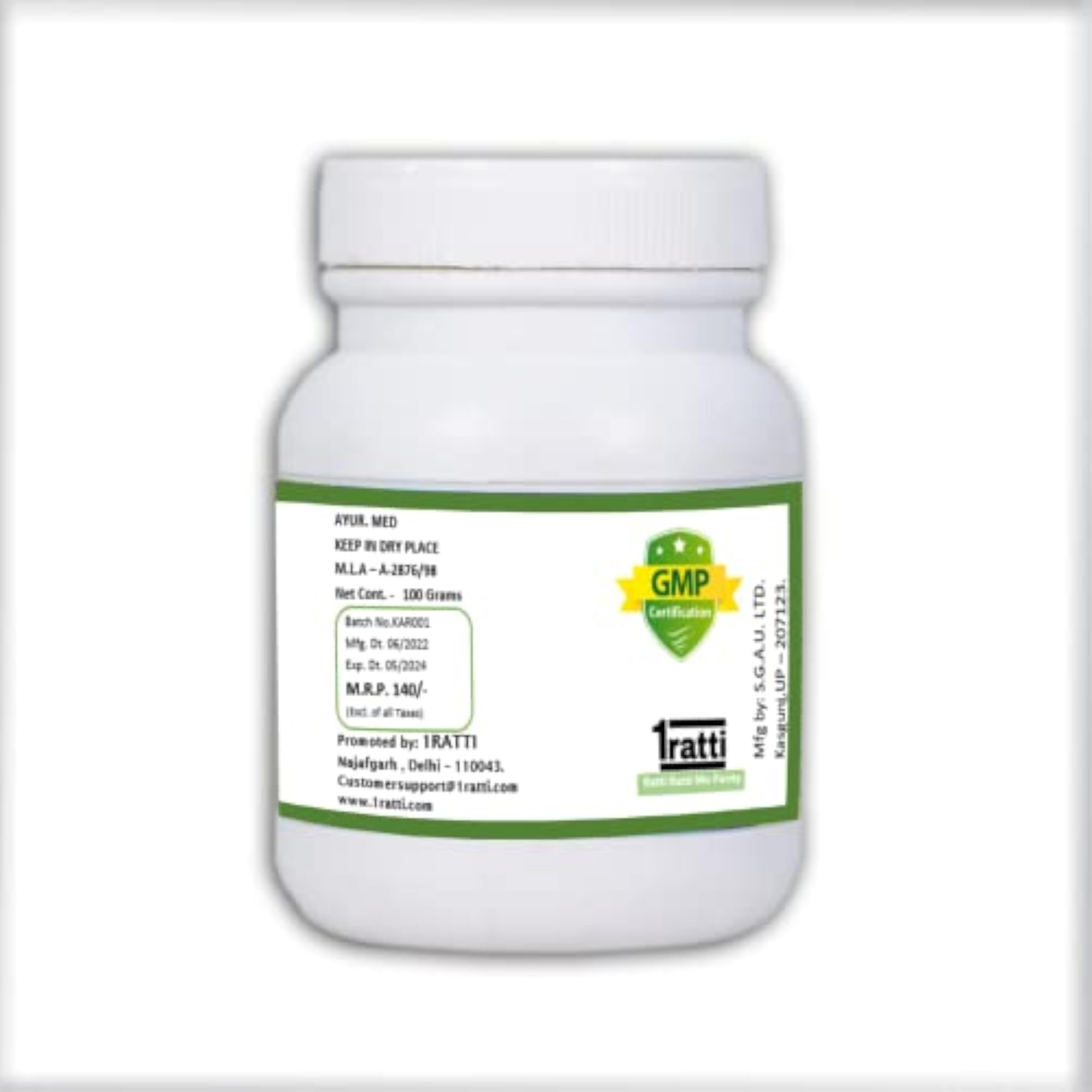 1Ratti Karela Churna Powder, 100g