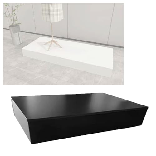 Support de présentation carré socle d'affichage portable de mannequin charge 200kg sans montage