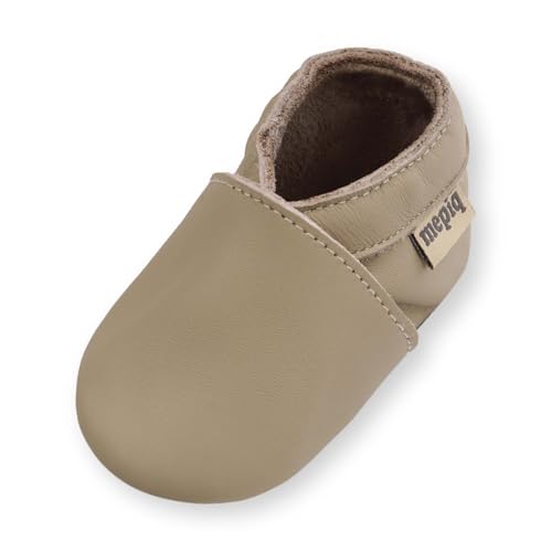 mepiq Krabbelschuhe Baby Lauflernschuhe lederpatschen Jungen...