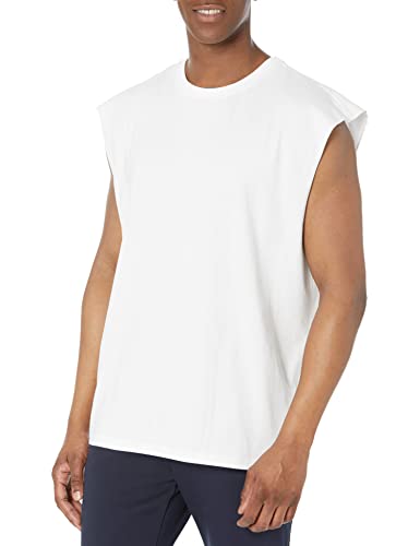 Débardeur blanc Spalding X UNKNWN XL avec coupe cut off sans manches respirante