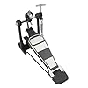Single Bass Drum Pedal Aluminum Alloy, Foot Kick Percussion with Chain Drive, Portable Kick Pedal for Jazz Drum Kit and Beginner Drummers #4