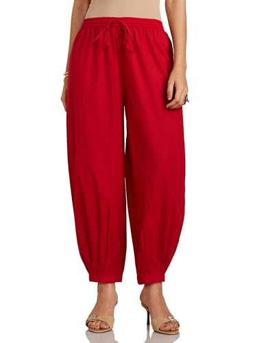 Image of Amazon Brand - Myx Women Cotton Salwar (Available in Plus Sizes)