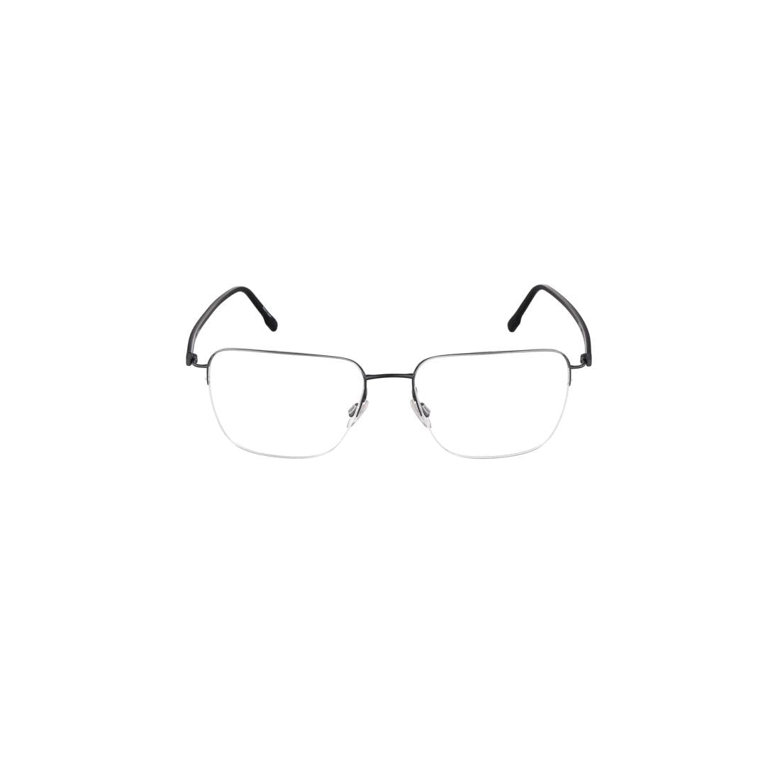 Rodenstock Brille mit Sehstärke für Herren optional mit Sonnenbrillentönung oder Blaulichtfilter, Quadratisch, gefertigt aus Metall (inklusive Brillenetui)