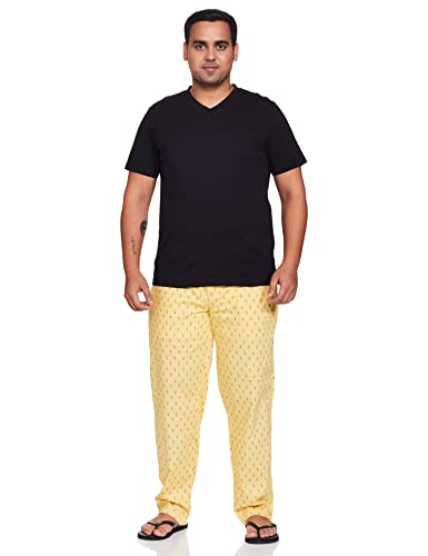 Image of Amazon Brand - Symbol Cotton Men Casual Style Pajama Bottom (Pack Of 2)