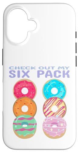 �������ȃx�[�L���O�y�X�g���[ Check Out My Six Pack �h�[�i�c �X�}�z�P�[�X iPhone 16 �p