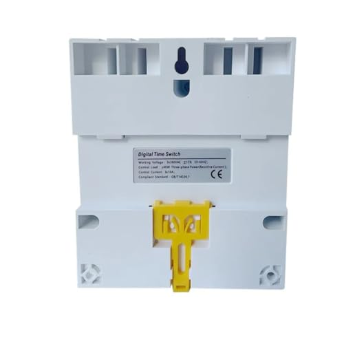 Evite consumos innecesarios con el interruptor horario trifásico programable de 1 min a 168 horas 3