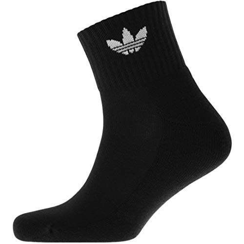 Adidas Originals Men's Socks 6 Pair Quarter Crew Socks, No Color, Size No Size3