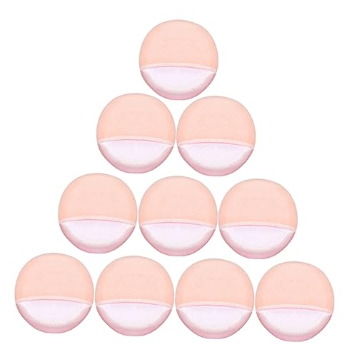 LIFKOME 10 Pack Beauty Makeup Pad Gentle Touch for Foundation Concealer Blusher Powder Highlighter Easy to Carry