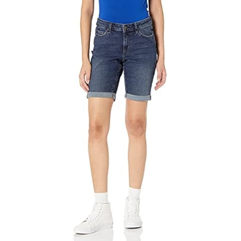 Amazon Essentials Women's Slim-Fit Bermuda Shorts Cover