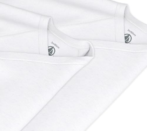Vêtements Petit Bateau Lot de 2 Bodies Croisés Manches Longues Unis pour Accessoires - vue 4