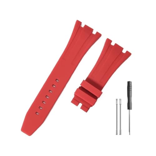 Bracelet de montre haut de gamme en silicone souple pour Royal Oak Offshore