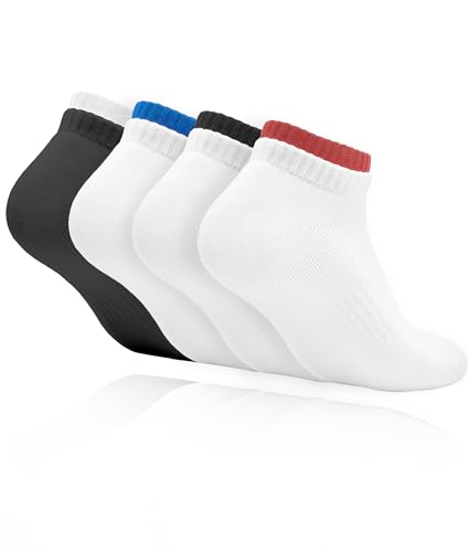 Image of AugRing Women's Ankle Socks Athletic Running No Show Low Cut Sports Socks For Men and Women Size 5-11