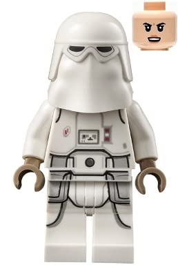 LEGO Star Wars: Snowtrooper with Blaster and Armor Kama Waist Cape, White - Image 2