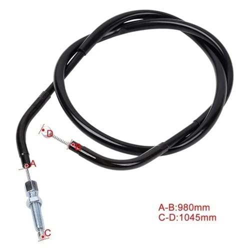 Câble métallique embrayage GSXR 1000 commande robuste en acier - 2