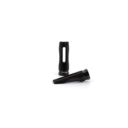 Reposes-pied V Parts Racing Pro 2 noir : cale-pied moto sport