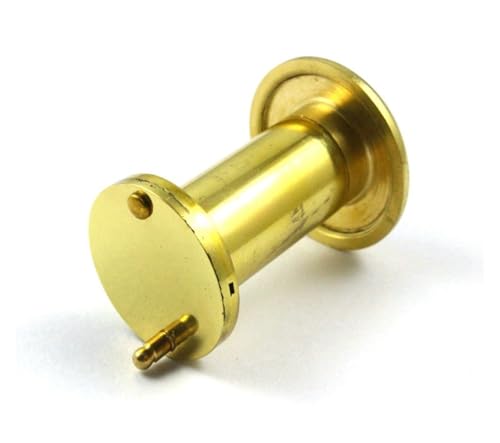 Visor de puerta ángulo 220 grados tono oro latón 35-55mm miniatura 3