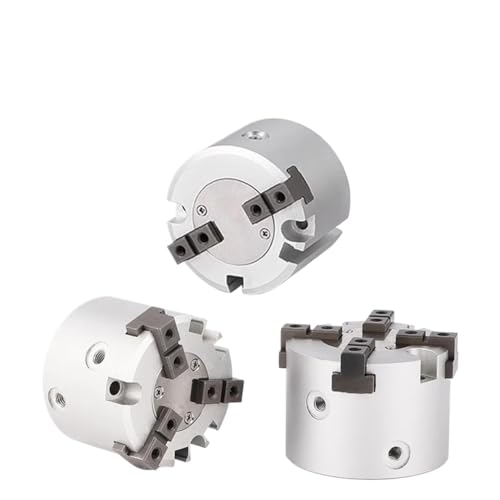 Pince pneumatique MHS3 16d robuste à trois mâchoires parallèles en aluminium
