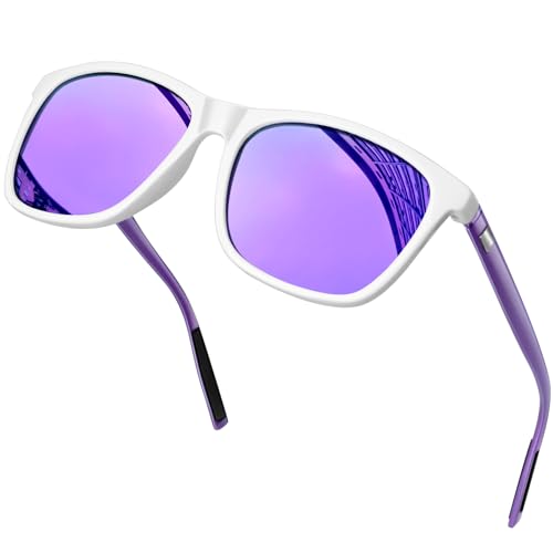 KANASTAL Polarized Sports Sunglasses for Men Women, Classic Square Sun Glasses Driving, Fashion Shades for Womens UV400 Protection Fishing Cycling Outdoor Activities