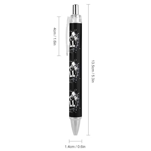 Stylos à bille rétractables IsA Drill écriture fine 0,5 mm noir - 2