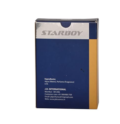 Image of JD INTERNATIONAL STAR BOY BLUE Apparel Unisex Perfume with Long Lasting Fragrance - 30 ml |Perfume for Men & Women