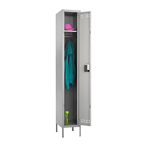 Safco Single Tier Locker Gray #TOP1