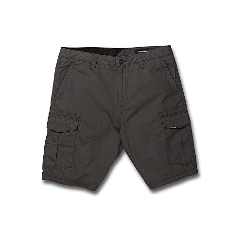 Volcom Miter Ii Cargo Short Walk Shorts 30 inch Dark Grey